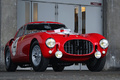 Rétromobile 2013 - Ferrari 340/375 MM rouge 3/4 avant droit