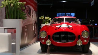 Rétromobile 2013 - Ferrari 340/750 MM rouge face avant