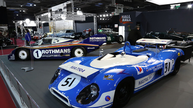 Rétromobile 2013 - Matra 650 bleu/blanc 3/4 avant gauche