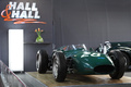 Rétromobile 2013 - monoplace vert 3/4 avant droit