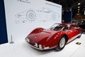 ArtCurial - Paris 2017 - Ferrari 206 P Berlinetta Speciale rouge 3/4 avant gauche