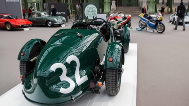 Bonhams - Paris 2017 - Aston Martin Ulster vert 3/4 arrière droit