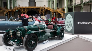 Bonhams - Paris 2017 - Aston Martin Ulster vert 3/4 avant gauche