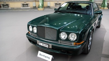 Bonhams - Paris 2017 - Bentley Continental R Le Mans vert 3/4 avant gauche