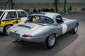 Bonhams - Paris 2017 - Jaguar Type E Lightweight gris 3/4 arrière gauche