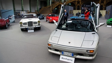 Bonhams - Paris 2017 - Lamborghini Diablo VT Roadster gris face avant