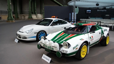 Bonhams - Paris 2017 - Lancia Stratos HF Alitalia 3/4 avant gauche