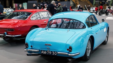 Bonhams - Paris 2017 - Talbot-Lago T14 America Coupé bleu 3/4 arrière droit