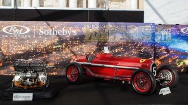 RM Auctions - Paris 2017 - Alfa Romeo Tipo B P3 rouge 3/4 avant droit