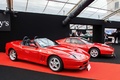 RM Auctions - Paris 2017 - Ferrari 550 Barchetta rouge 3/4 avant droit