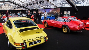 RM Auctions - Paris 2017 - Porsche 911 Carrera 2.7 RS jaune face arrière