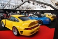 RM Auctions - Paris 2017 - Ruf CTR2 jaune 3/4 arrière droit