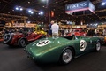 Rétromobile 2017 - Aston Martin DB3 vert 3/4 arrière droit