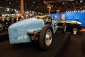 Rétromobile 2017 - Bugatti Type 59 Grand Prix bleu 3/4 arrière droit