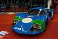 Rétromobile 2017 - Matra MS 630 bleu 3/4 avant gauche