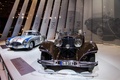 Rétromobile 2017 - Mercedes 500 K marron & 300 SL Competition gris