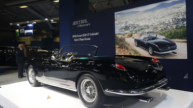 ArtCurial - Paris 2018 - Ferrari 250 GT Cabriolet Série 1 Pininfarina noir 3/4 arrière gauche