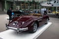 Bonhams - Paris 2018 - Jaguar XK150 bordeaux 3/4 arrière droit