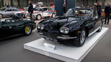 Bonhams - Paris 2018 - Lamborghini 400 GT noir 3/4 avant gauche