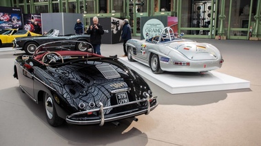 Bonhams - Paris 2018 - Porsche 356 Speedster noir 3/4 arrière gauche