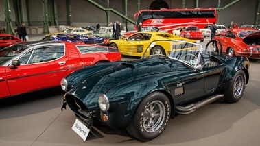 Bonhams - Paris 2018 - Shelby Cobra 427 vert 3/4 avant gauche