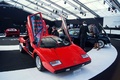 RM Auctions Paris sale 2015 - Lamborghini Countach LP400 rouge 3/4 avant droit