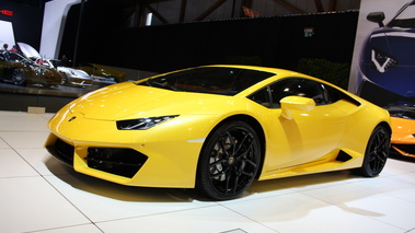 Lamborghini Huracan LP580-2 - Jaune - 3/4 avant gauche