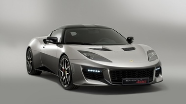 Lotus Evora 400 - Grise - 3/4 avant droit