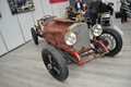 Alfa Romeo 6C, rouge, 3-4 avd