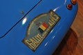 Détail plaque rallye des Alpes