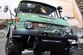 Mercedes Unimog, vert, c-plongée