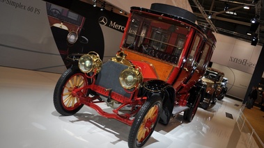 Oldtime Mercedes bois+orange