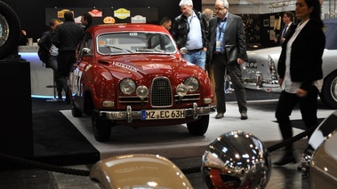 Saab 96 2T, rouge, 3-4 avd