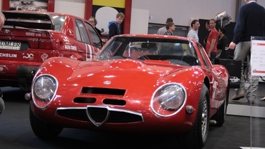 Alfa TZ, rouge, face