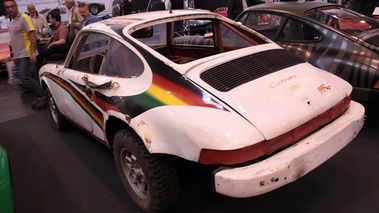 Porsche 911, blanc, 3-4 arg, rallycross