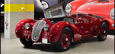 Alfa Romeo 6C Mille Miglia, Rouge, 3-4 avg