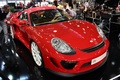 Top Marques Monaco 2012 - DelaVilla Cayman rouge 3/4 avant droit