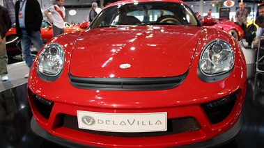 Top Marques Monaco 2012 - DelaVilla Cayman rouge face avant