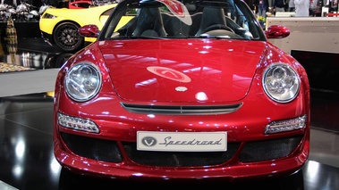 Top Marques Monaco 2012 - DelaVilla SpeedRoad rouge face avant