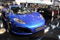 Top Marques Monaco 2012 - Gemballa MP4-12C bleu 3/4 avant droit