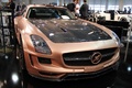 Top Marques Monaco 2012 - Hamann SLS AMG beige mate 3/4 avant droit