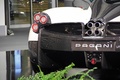 Top Marques Monaco 2012 - Pagani Huayra blanc échappements