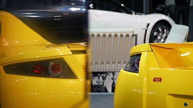Top Marques Monaco 2012 - Spano GTA jaune logo GTA