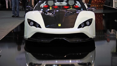 Top Marques Monaco 2012 - Tushek Renovatio T500 blanc face avant