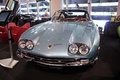 Lamborghini 400 GT bleu face avant 