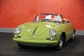 Porsche 356 Roadster vert 3/4 avant gauche