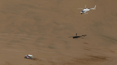 Dakar 2012 Mini et hélico