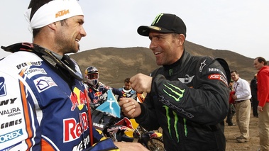 Dakar 2012 Peterhansel et Despres