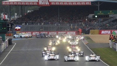 24 heures du Mans 2013 départ