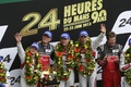 24 heures du Mans 2013 podium Audi